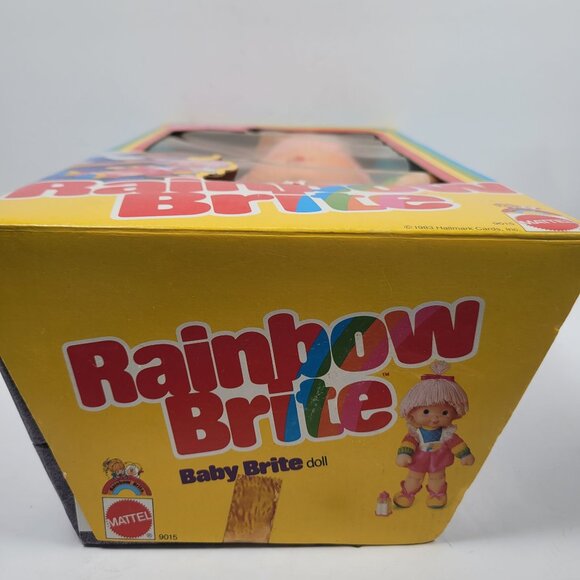 1993 Vintage Mattel Rainbow Brite Baby Brite Doll In Original Box - Picture 5 of 6